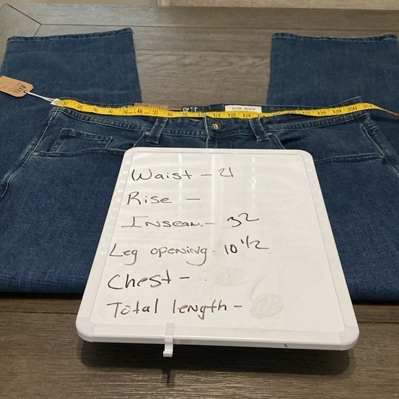NWT TK AXEL Slim Boot Medium Wash Mens Jeans | 40x32 - Picture 2 of 11